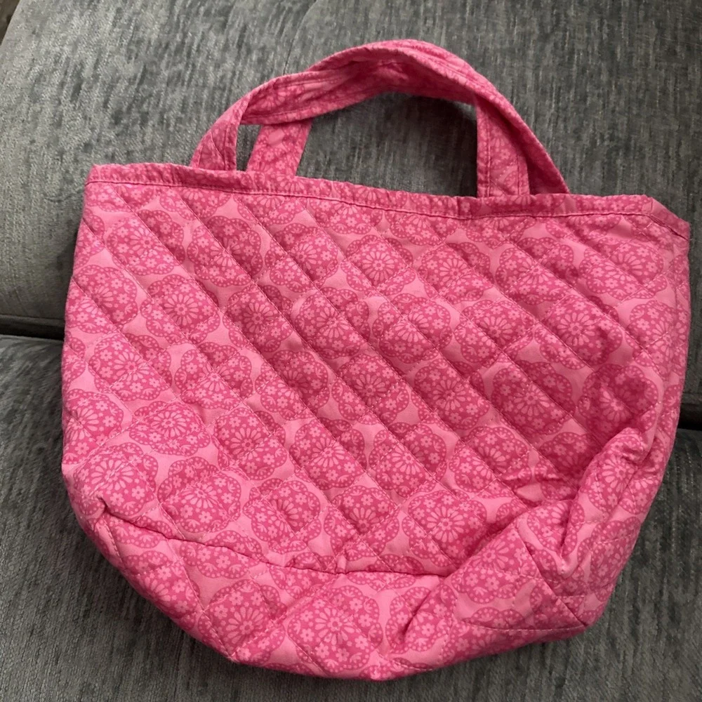 American Girl Bitty Baby Mommy's Pink Diaper Bag Doll Tote Bag